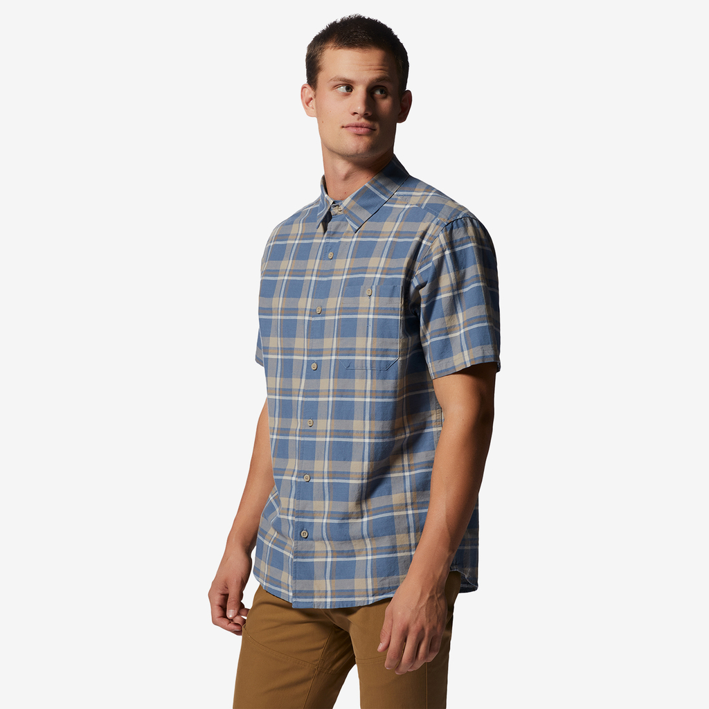 Mountain Hardwear M Big Cottonwood Hemd für Herren in BLAU