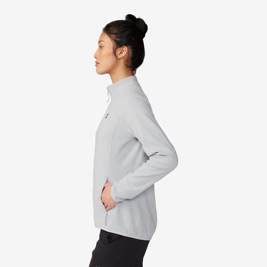 Mountain Hardwear W Microchill™ Full Zip Jacket in GRAU