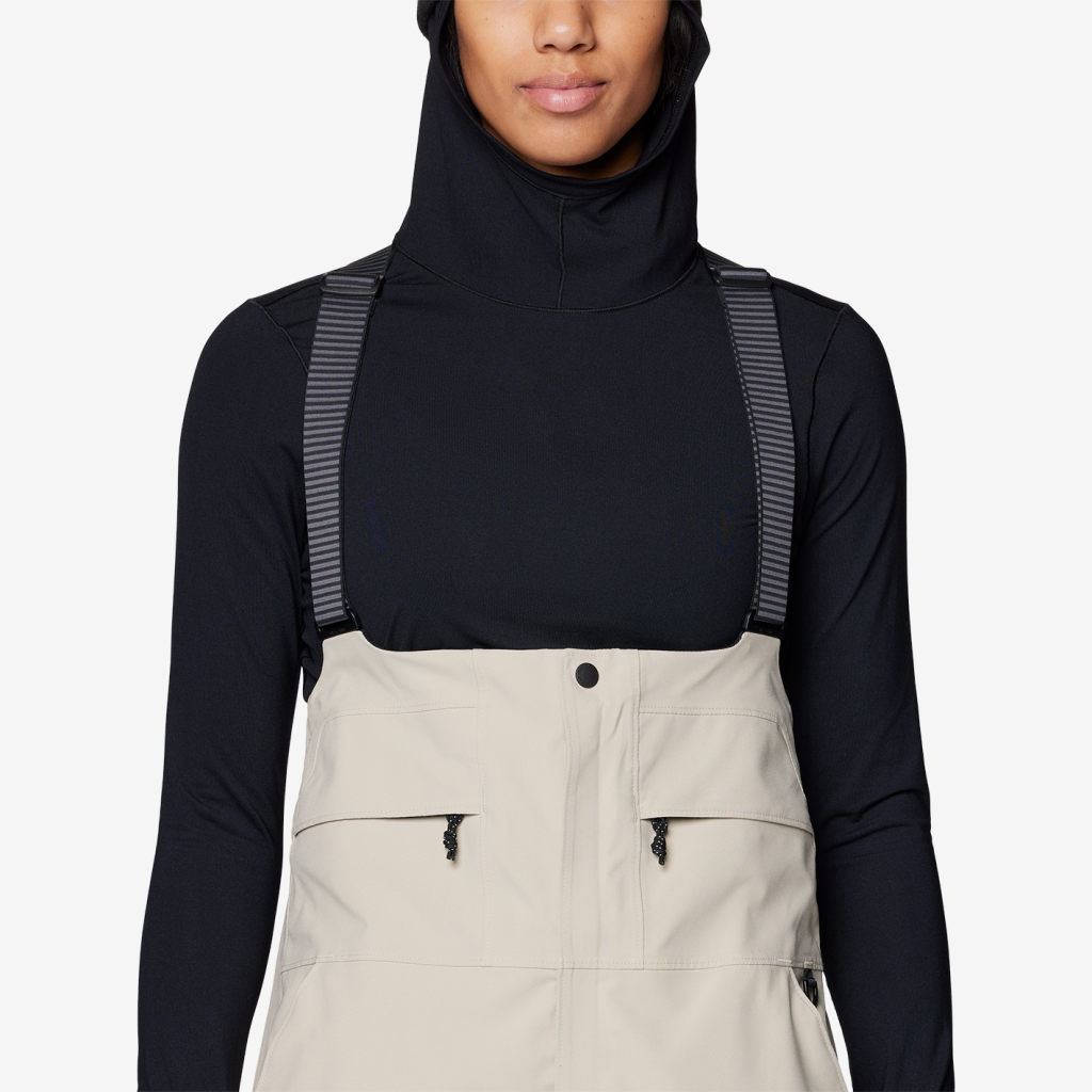 Mountain Hardwear W Powder Maven™ Bib in SCHWARZ