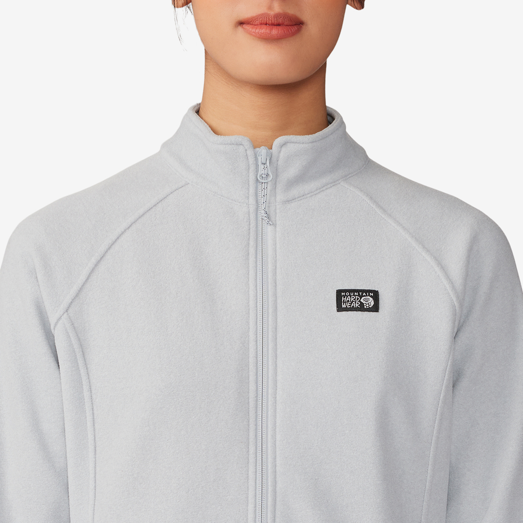 Mountain Hardwear W Microchill™ Full Zip Jacket in GRAU