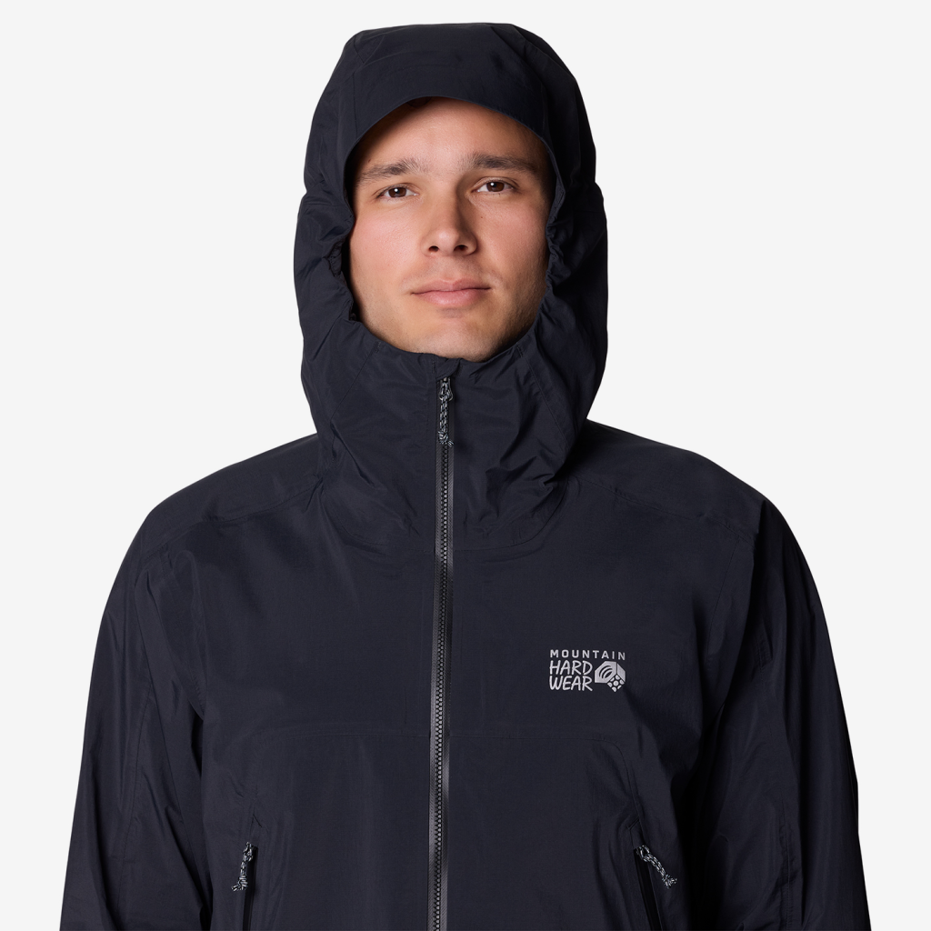 Mountain Hardwear M Cloud Cipher™ Hooded Jacket in SCHWARZ