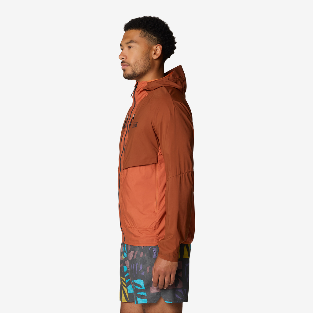 Mountain Hardwear M Kor AirShell™ Hybrid Hooded Jacket in BRAUN