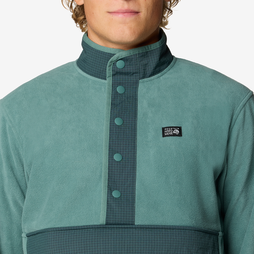 Mountain Hardwear M Microchill™ Snap Pullover in BLAU