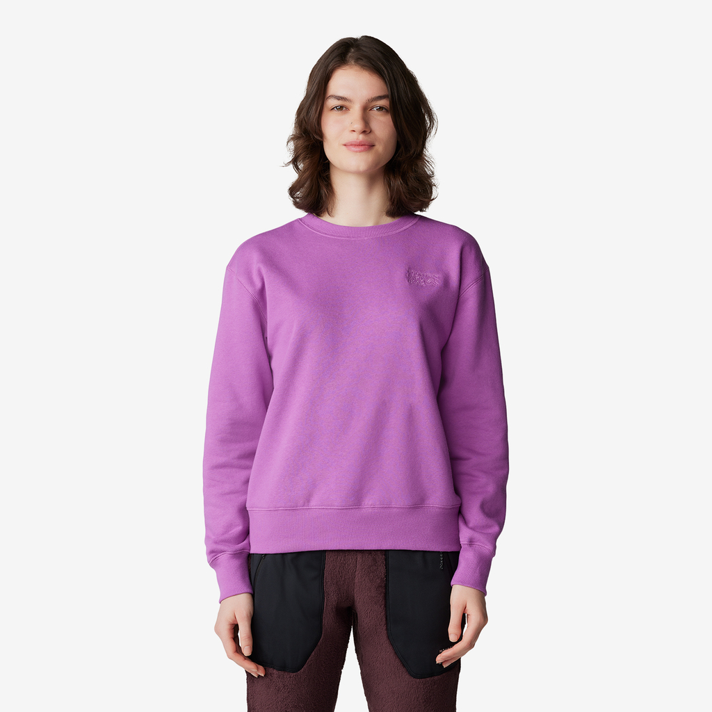 Mountain Hardwear W MHW Logo Pullover Crew in PINK