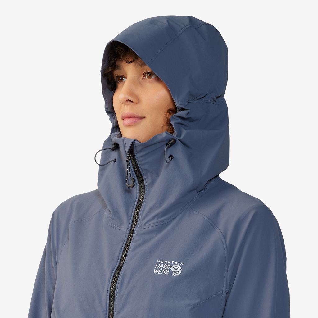 Mountain Hardwear W Chockstone™ Alpine LT Hooded Jacket in BLAU