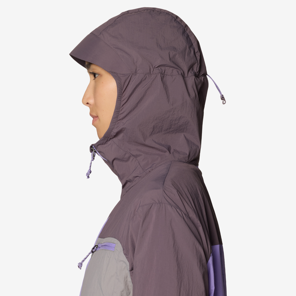 Mountain Hardwear W Wind Veil™ Hooded Jacket in VIOLETT