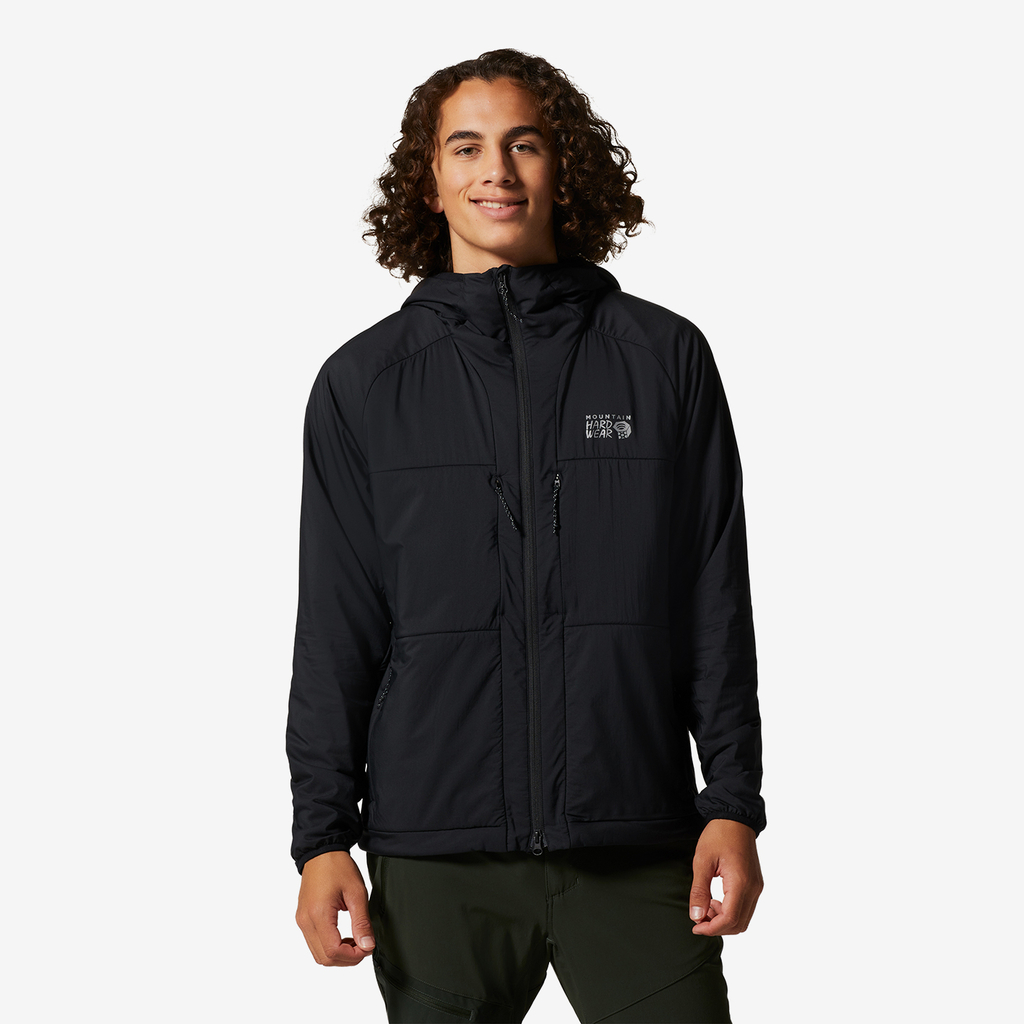 Mountain Hardwear M Kor AirShell™ Warm Hoody in SCHWARZ