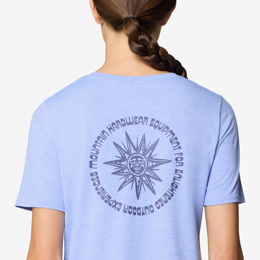 Mountain Hardwear W Sunblocker™ Short Sleeve in VIOLETT