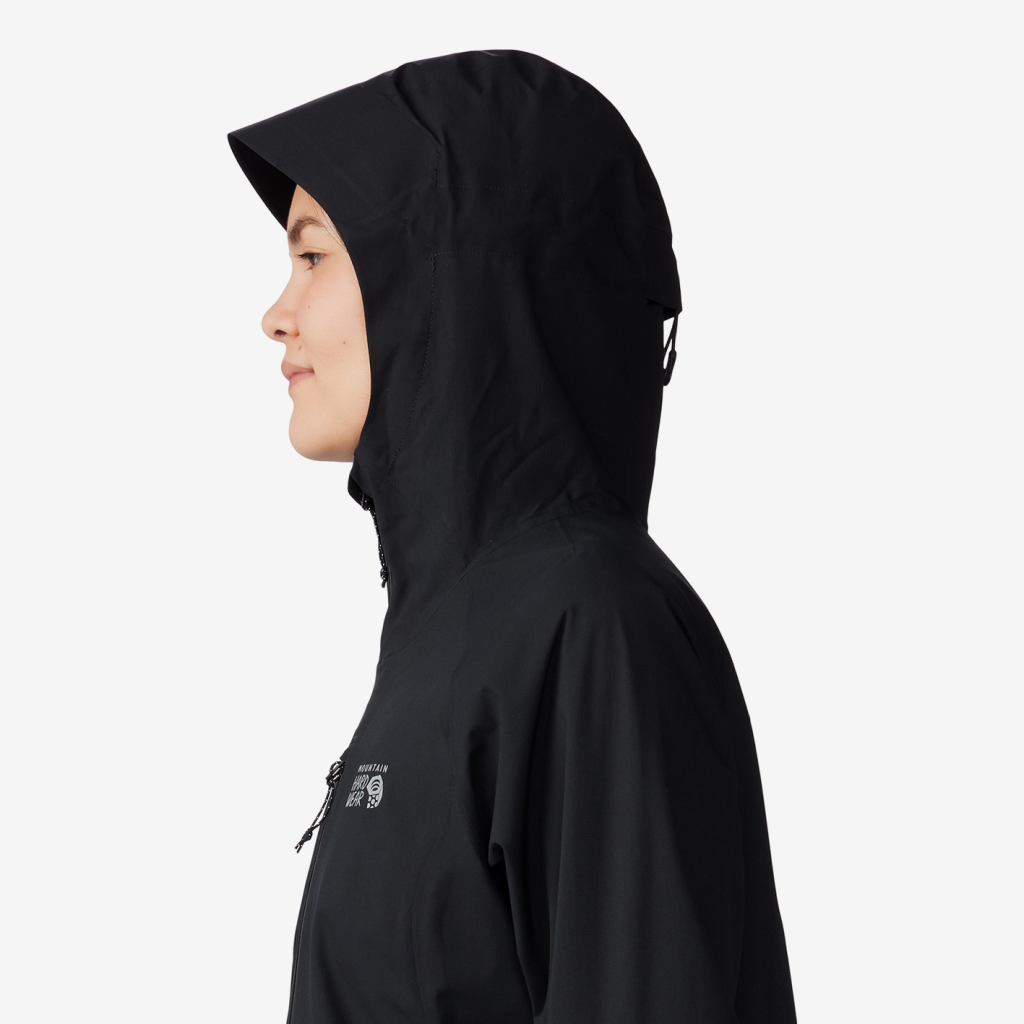 Mountain Hardwear W Stretch Ozonic™ Jacket in SCHWARZ