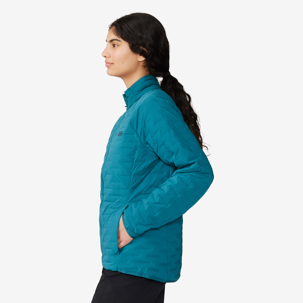 Mountain Hardwear W Stretchdown™ Light Jacket in BLAU