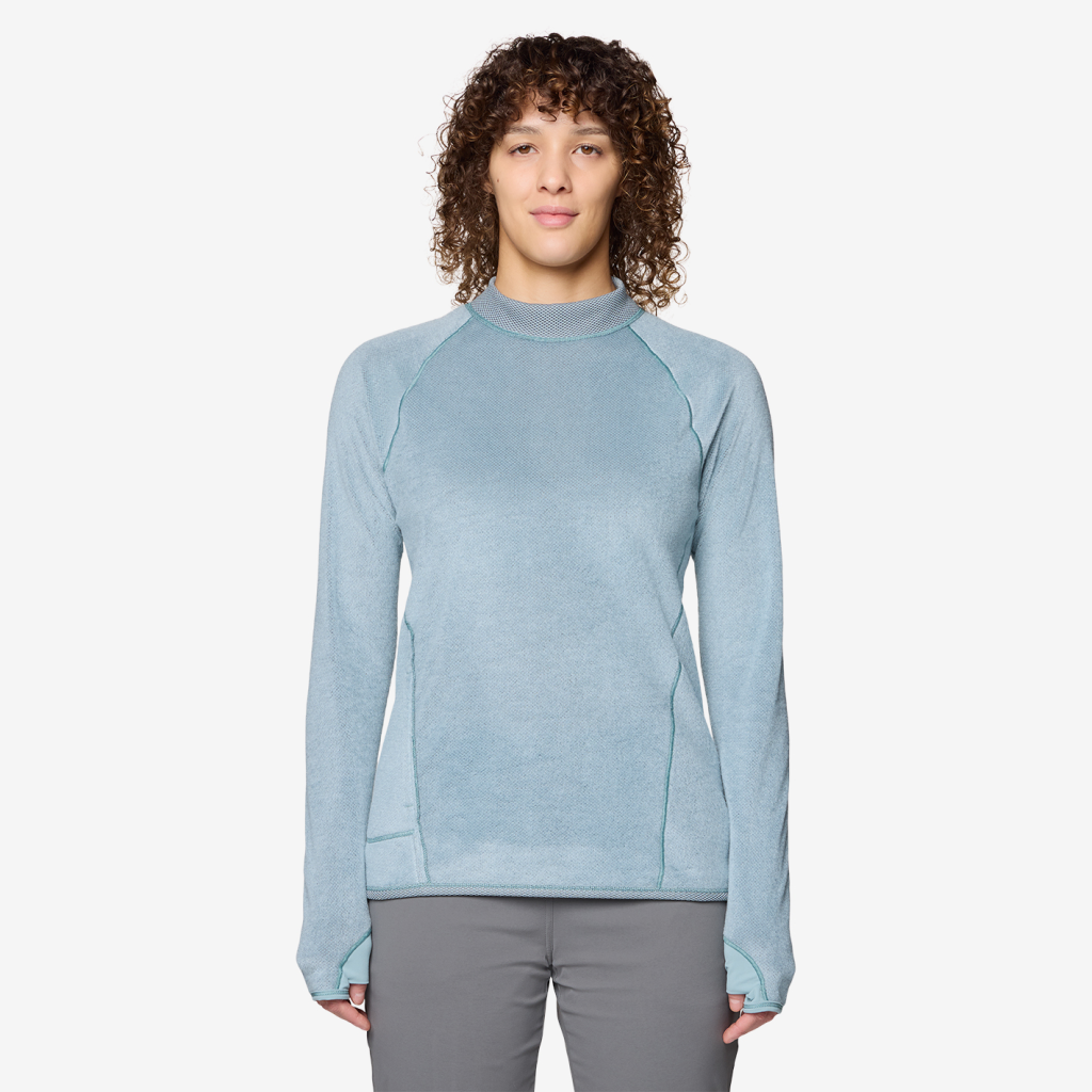 Mountain Hardwear W Airmesh™ Long Sleeve in BLAU