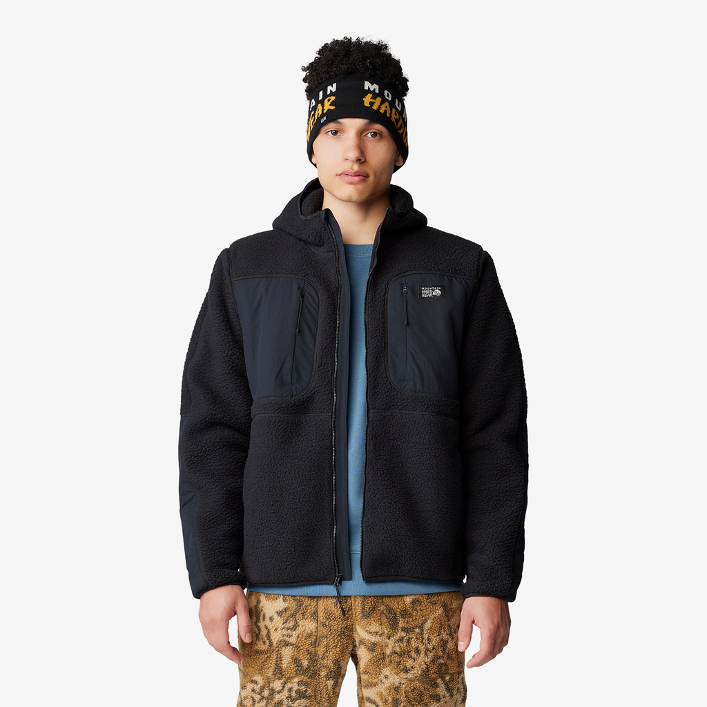 Mountain Hardwear M HiCamp™ Fleece Hoody in SCHWARZ