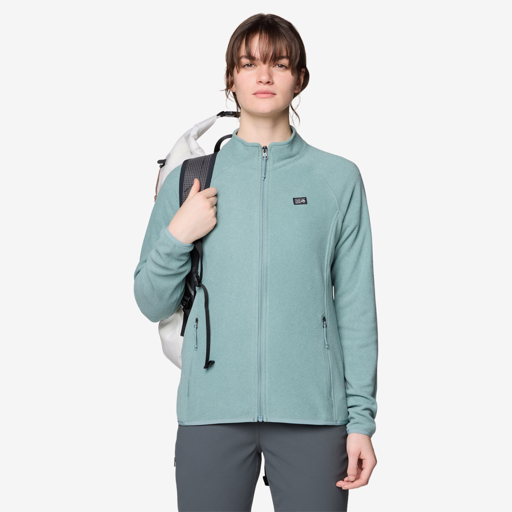 Mountain Hardwear W Microchill™ Full Zip Jacket in BLAU