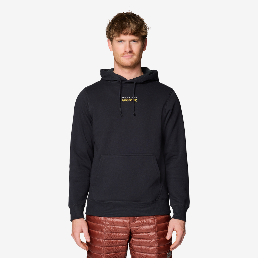 Mountain Hardwear M MHW™ Center Logo Hoody in SCHWARZ