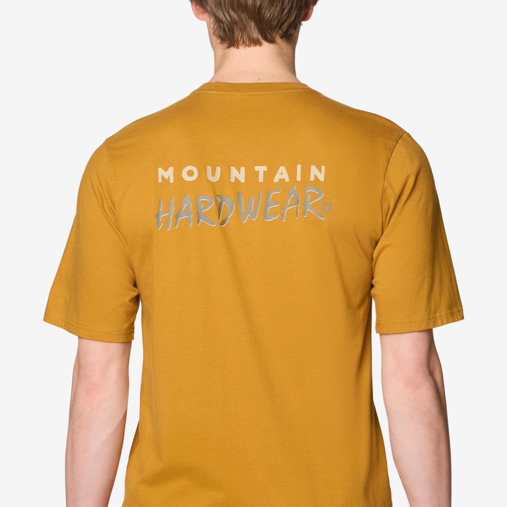 Mountain Hardwear M MHW 90s Type Tilt Graphic SS in GELB