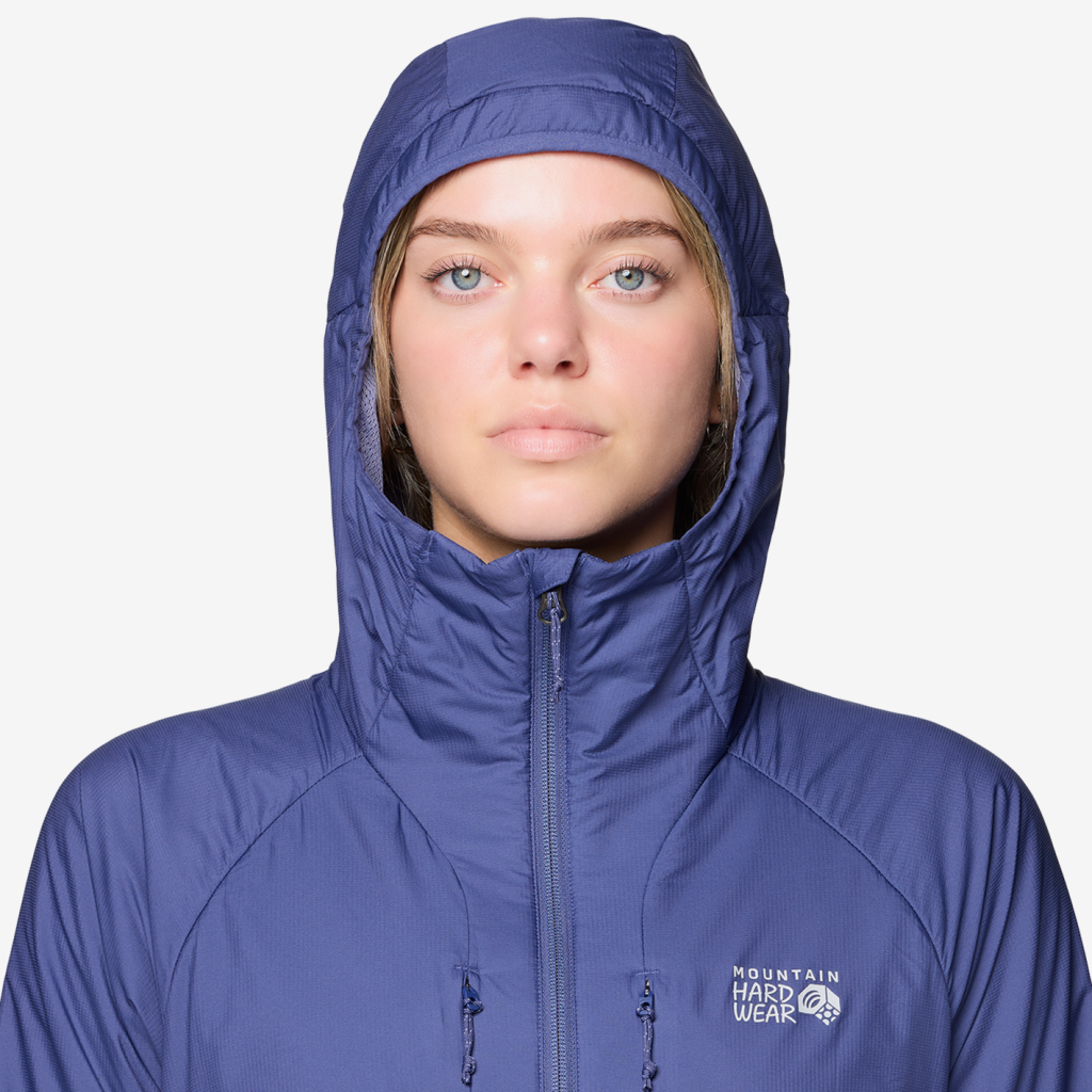Mountain Hardwear W Kor AirShell™ Warm Hoody in BLAU