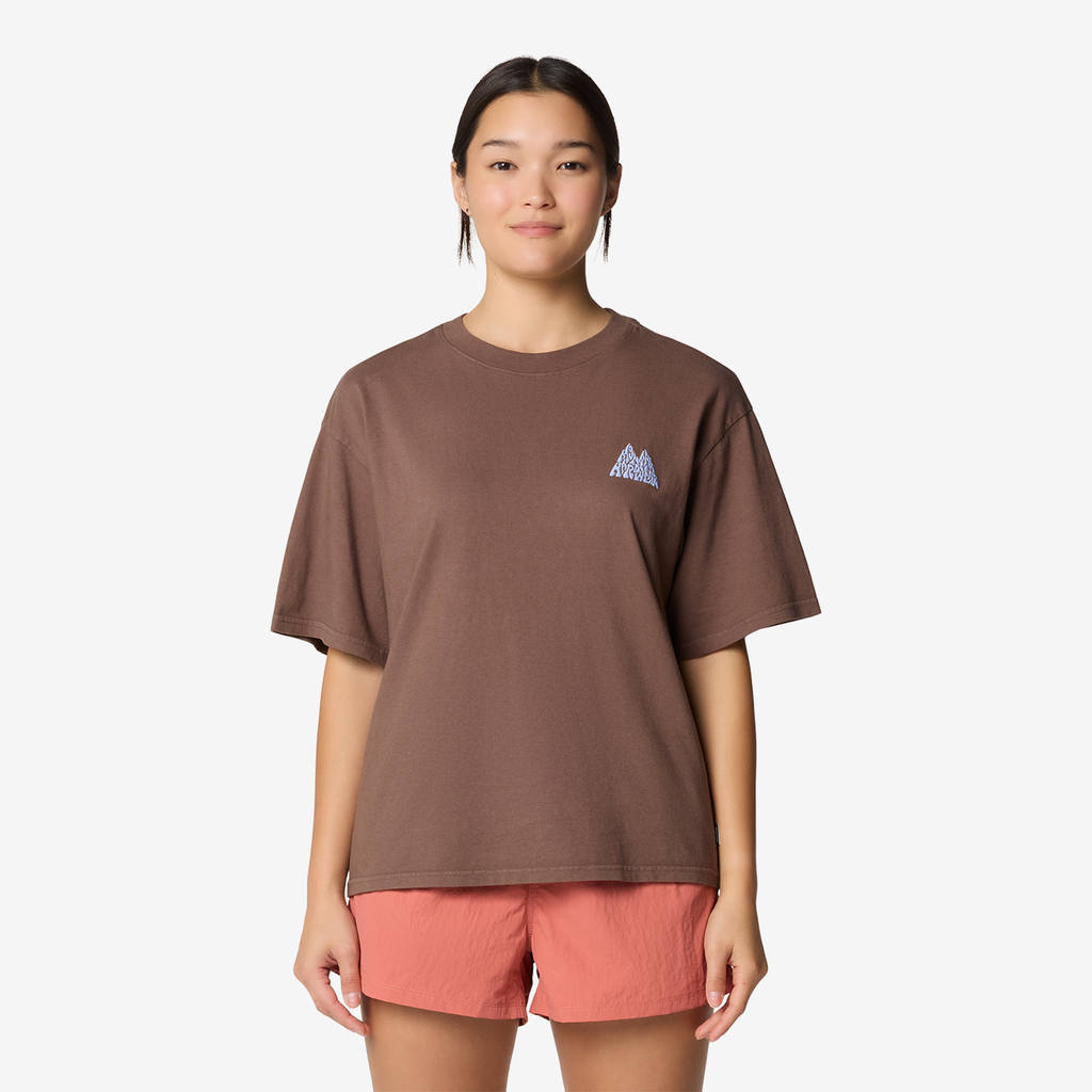 Mountain Hardwear W EV Womens Short Sleeve in BRAUN