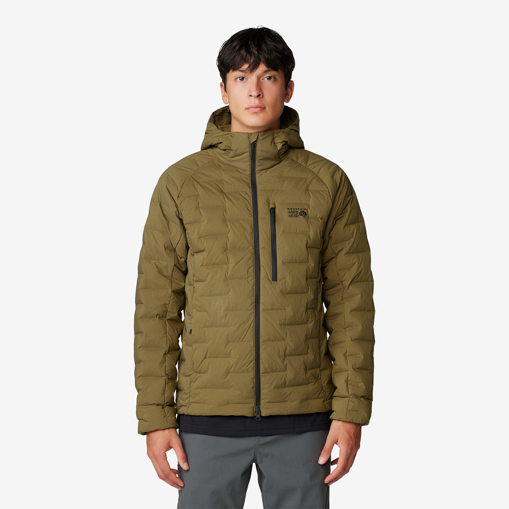 Mountain Hardwear M Stretchdown™ Hoody in GRÜN