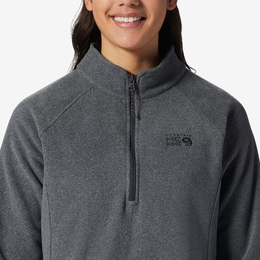Mountain Hardwear W Polartec® Microfleece 1/4 Zip in GRAU