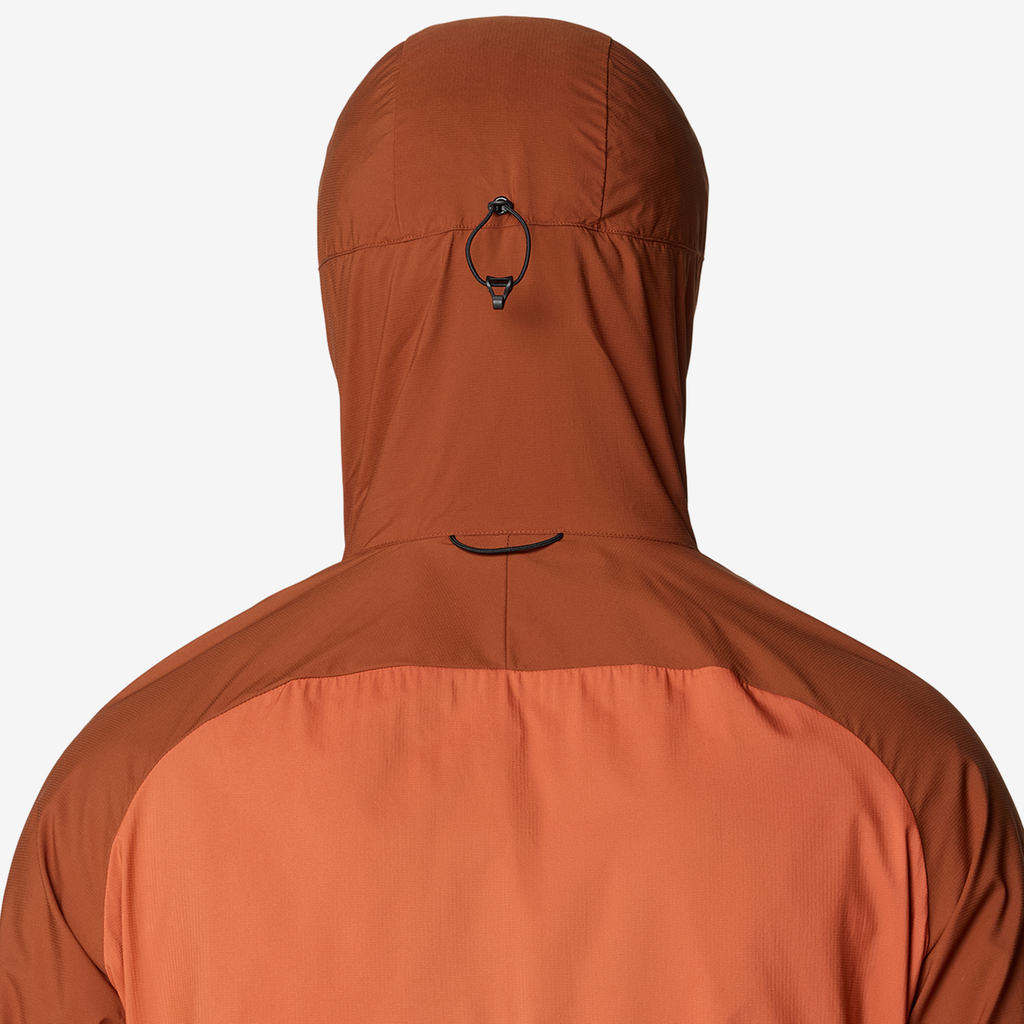 Mountain Hardwear M Kor AirShell™ Hybrid Hooded Jacket in BRAUN