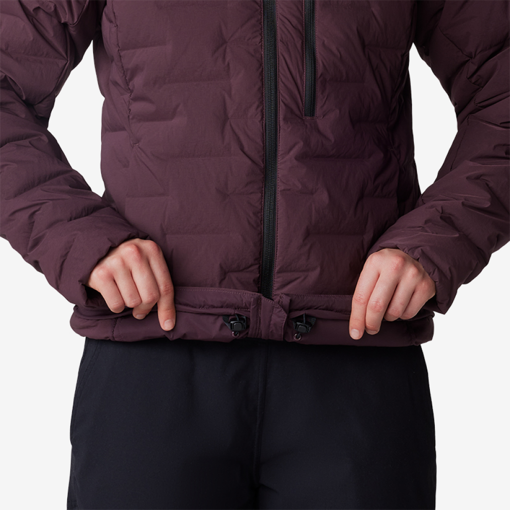 Mountain Hardwear W Stretchdown™ Hoody in VIOLETT