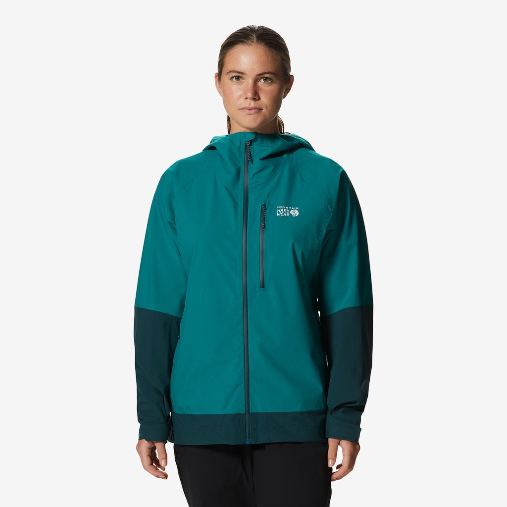 Mountain Hardwear W Stretch Ozonic™ Jacket in GRÜN