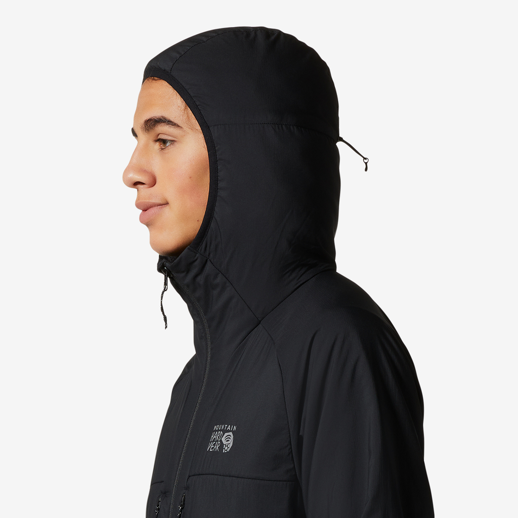 Mountain Hardwear M Kor AirShell™ Warm Hoody in SCHWARZ