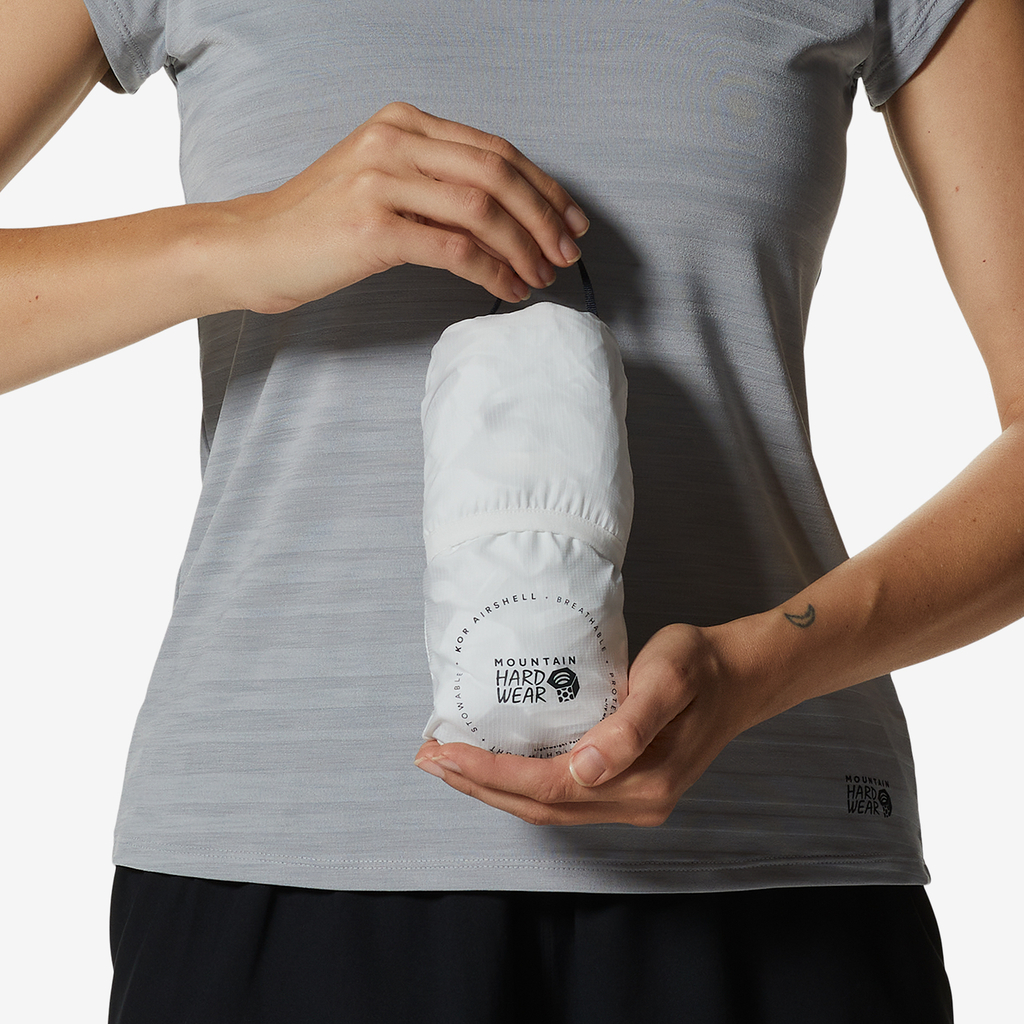 Mountain Hardwear W Kor AirShell Outdoorjacke für Damen in WEISS