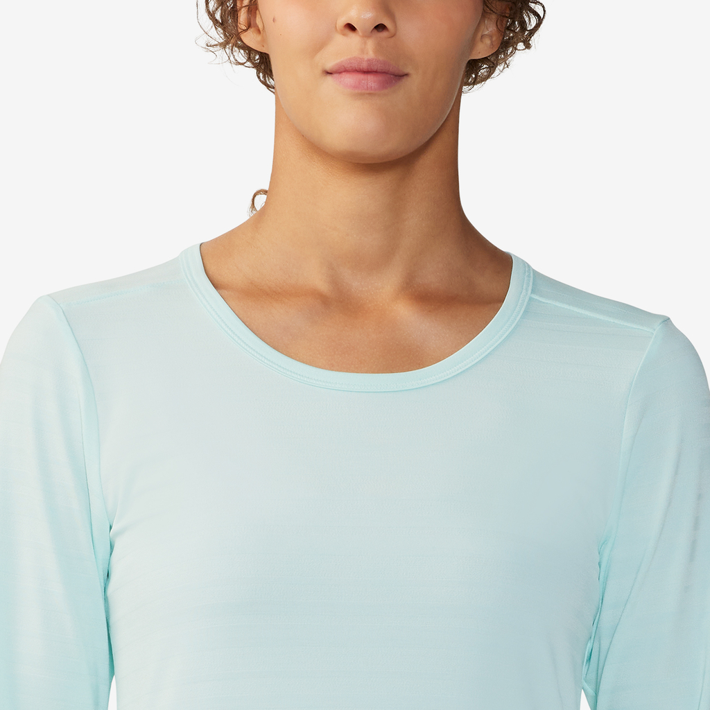 Mountain Hardwear W Mighty Stripe™ Long Sleeve in BLAU