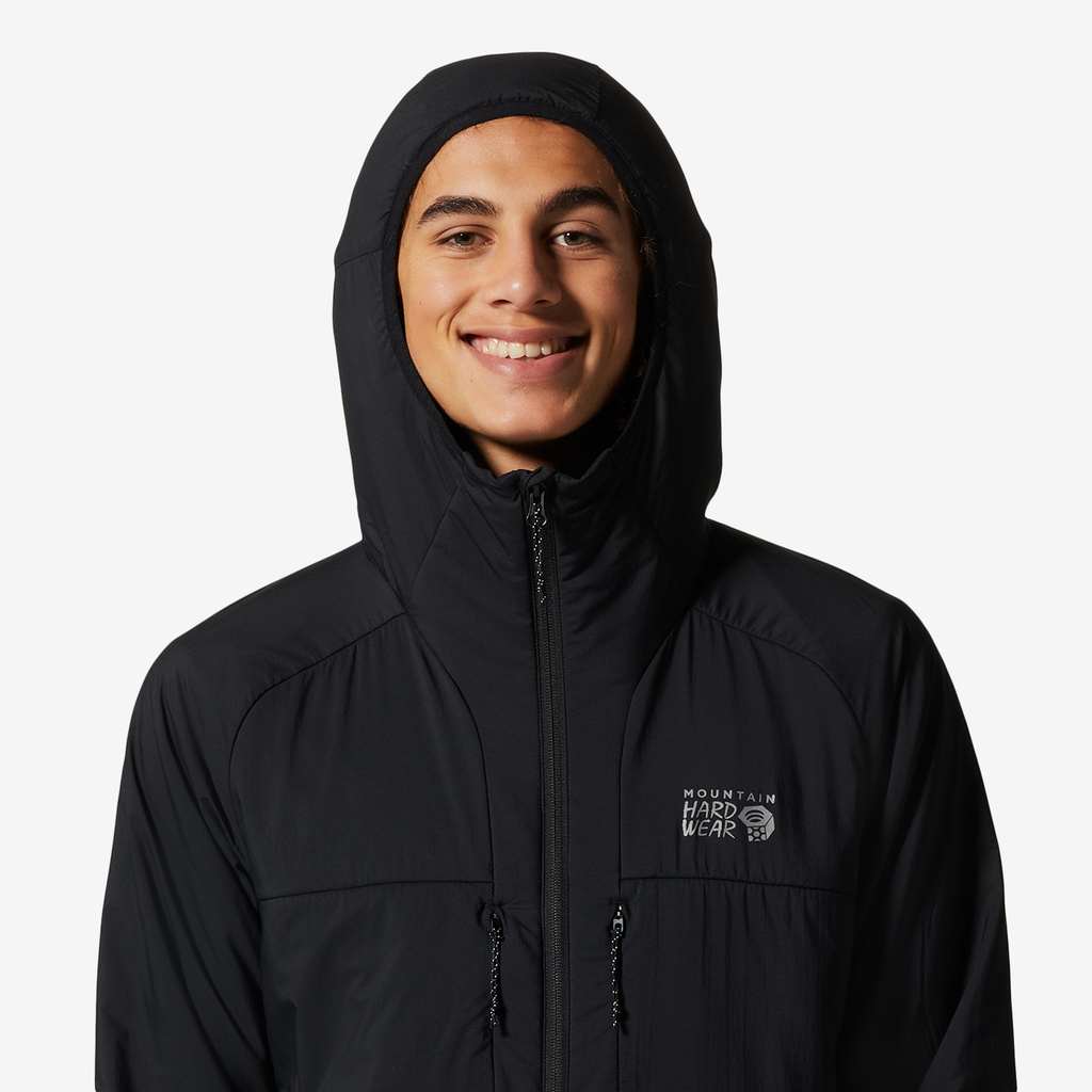 Mountain Hardwear M Kor AirShell™ Warm Hoody in SCHWARZ