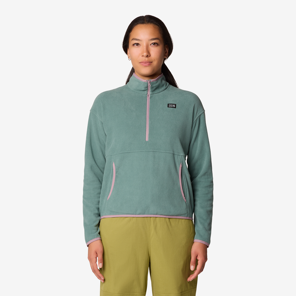 Mountain Hardwear W Microchill™ Pullover in GRÜN