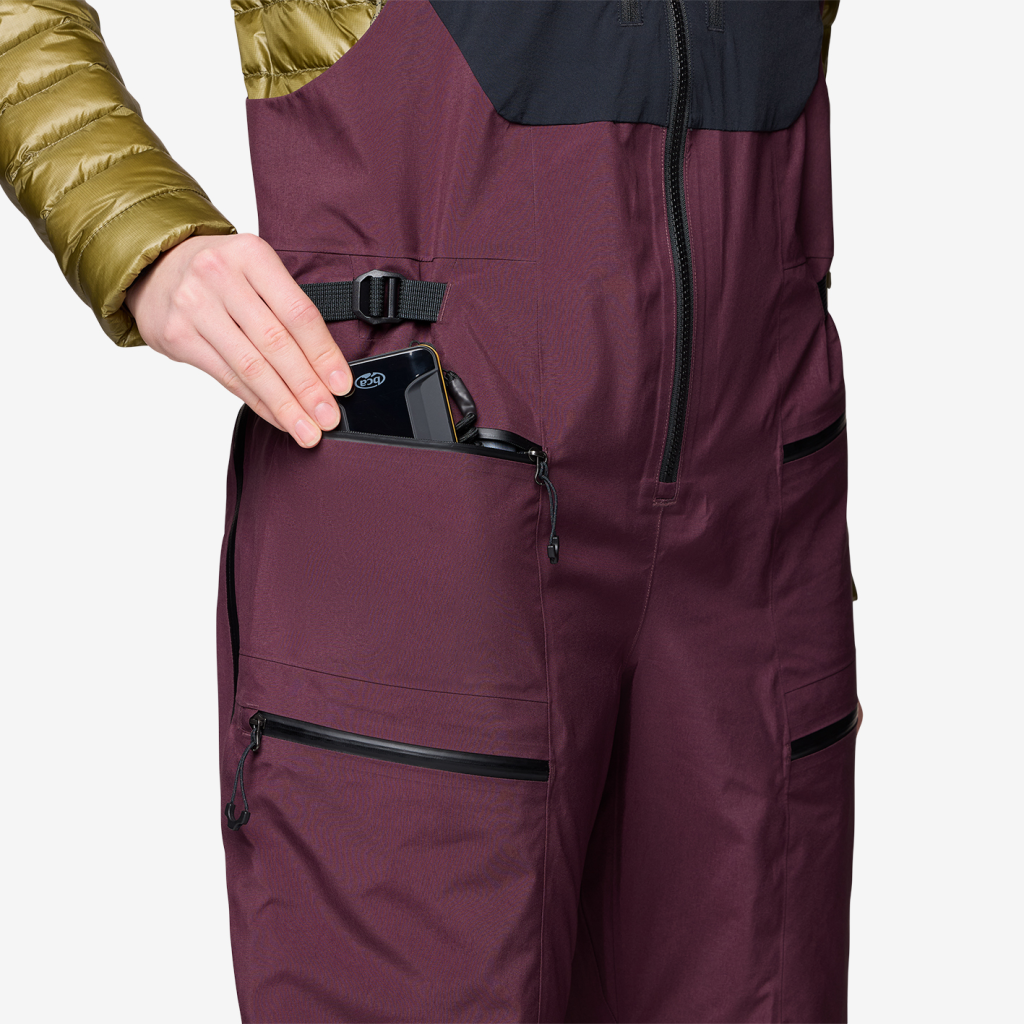 Mountain Hardwear W Mythogen™ GORE-TEX® Pro Bib in SCHWARZ