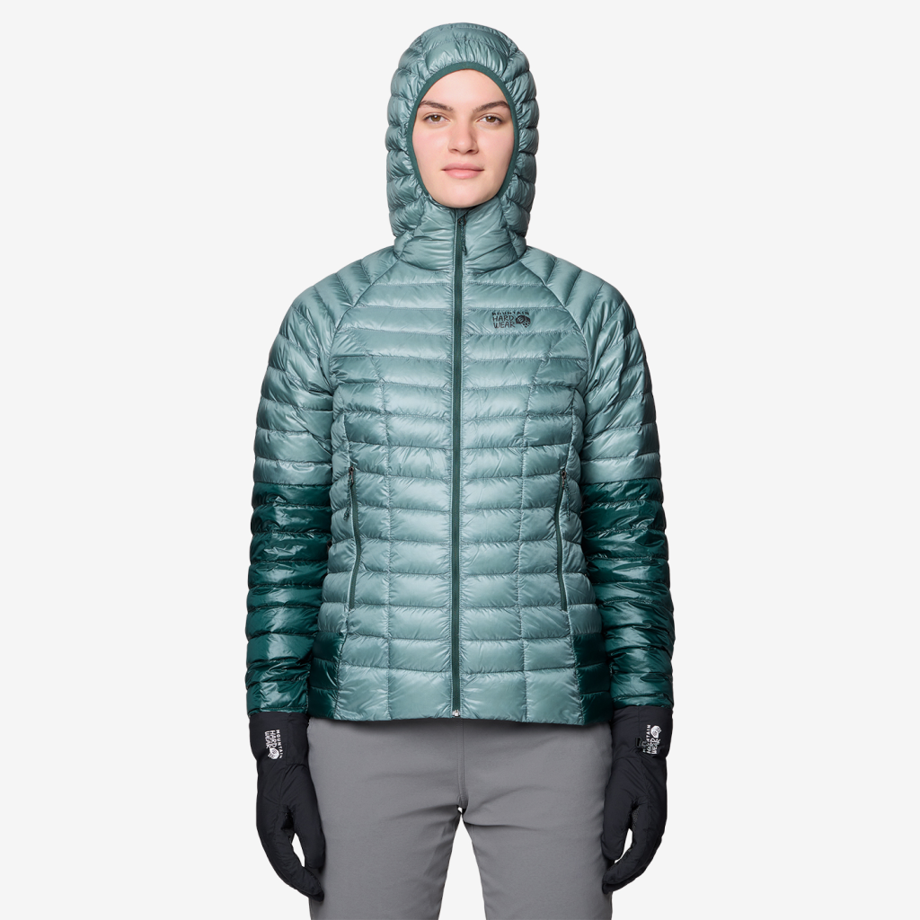 Mountain Hardwear W Ghost Whisperer™ Hoody in BLAU