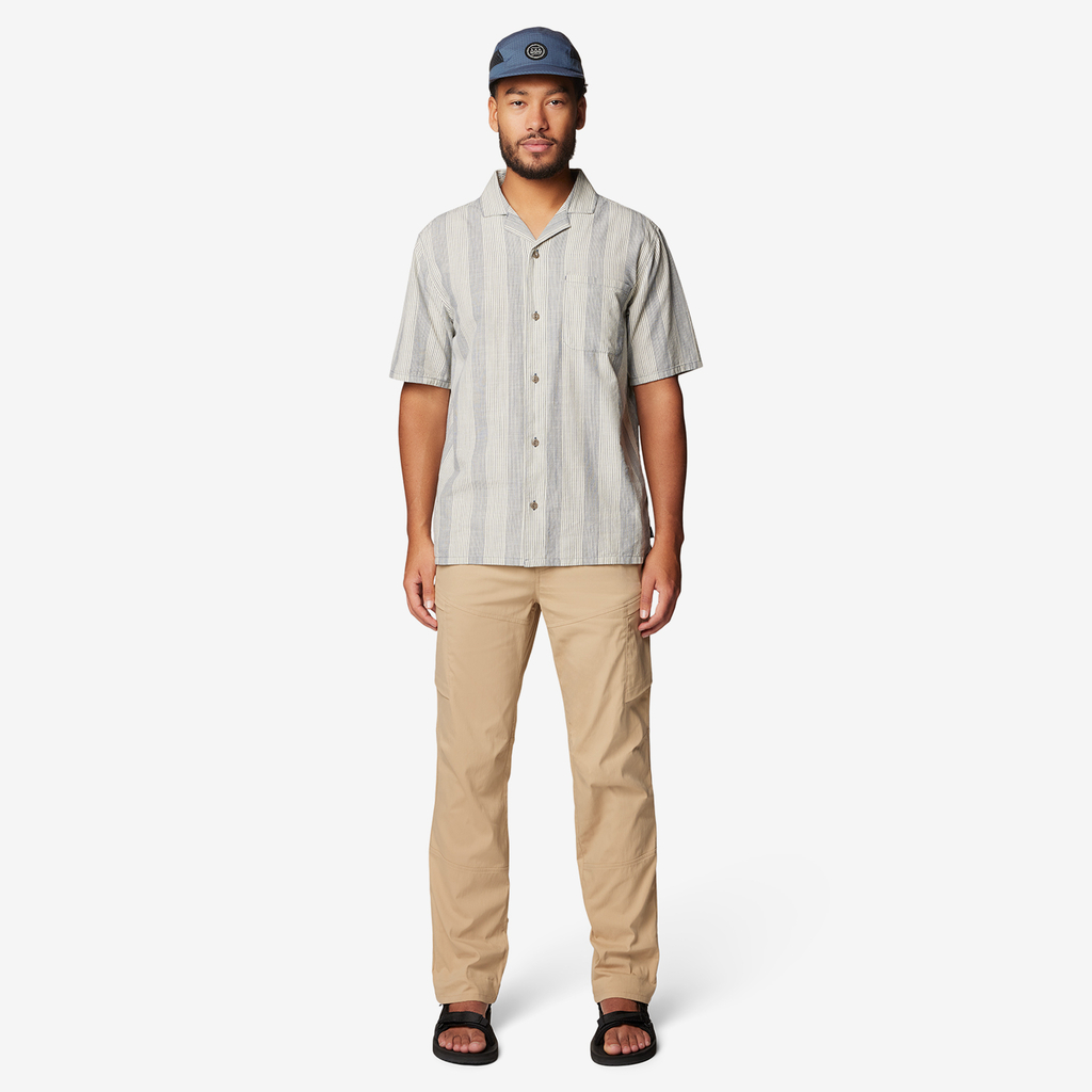 Mountain Hardwear M Cottonwood™ Camp Lite Short Sleeve Shirt in BLAU