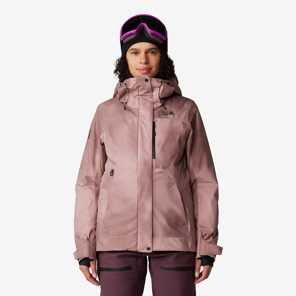 W Powder Maven™ Jacket smoky quartz vapors print 643