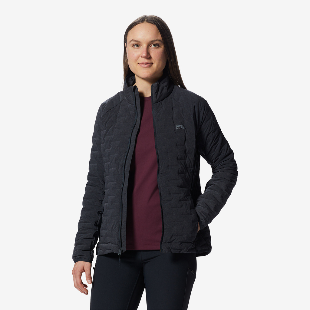 Mountain Hardwear W Stretchdown™ Light Jacket in SCHWARZ