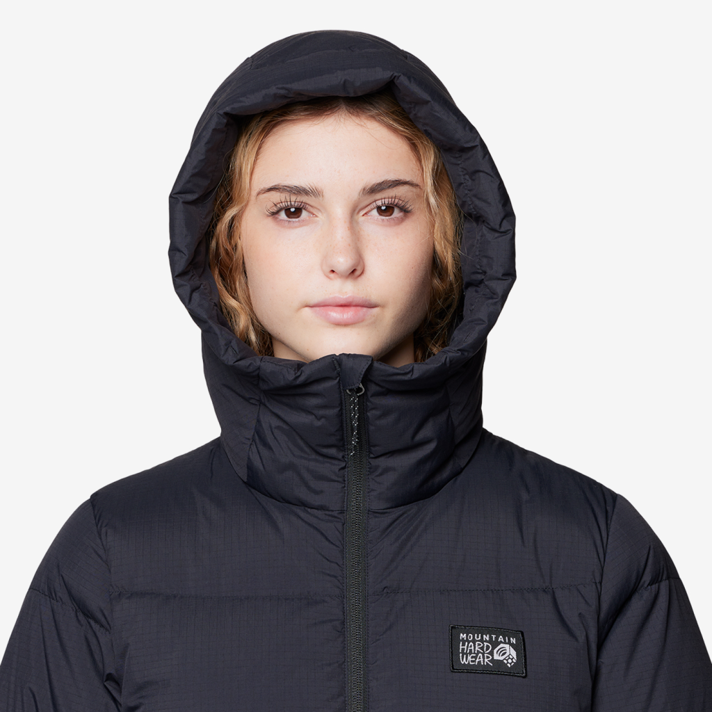 Mountain Hardwear W Nevadan™ Down Long Parka in SCHWARZ