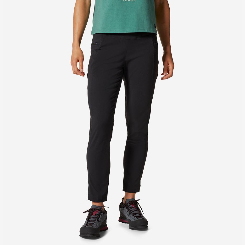 Mountain Hardwear W Dynama™ High Rise Ankle Pant in SCHWARZ