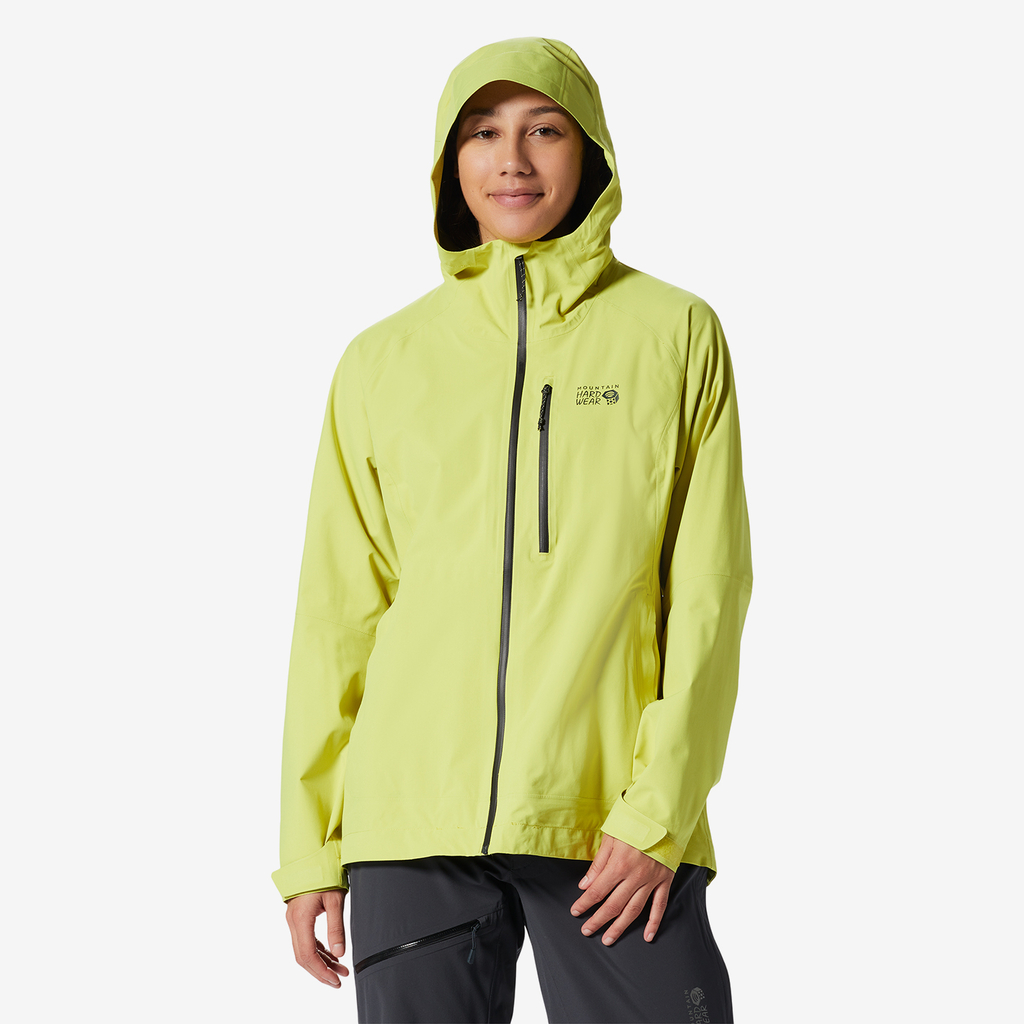 Mountain Hardwear W Stretch Ozonic™ Jacket in GELB