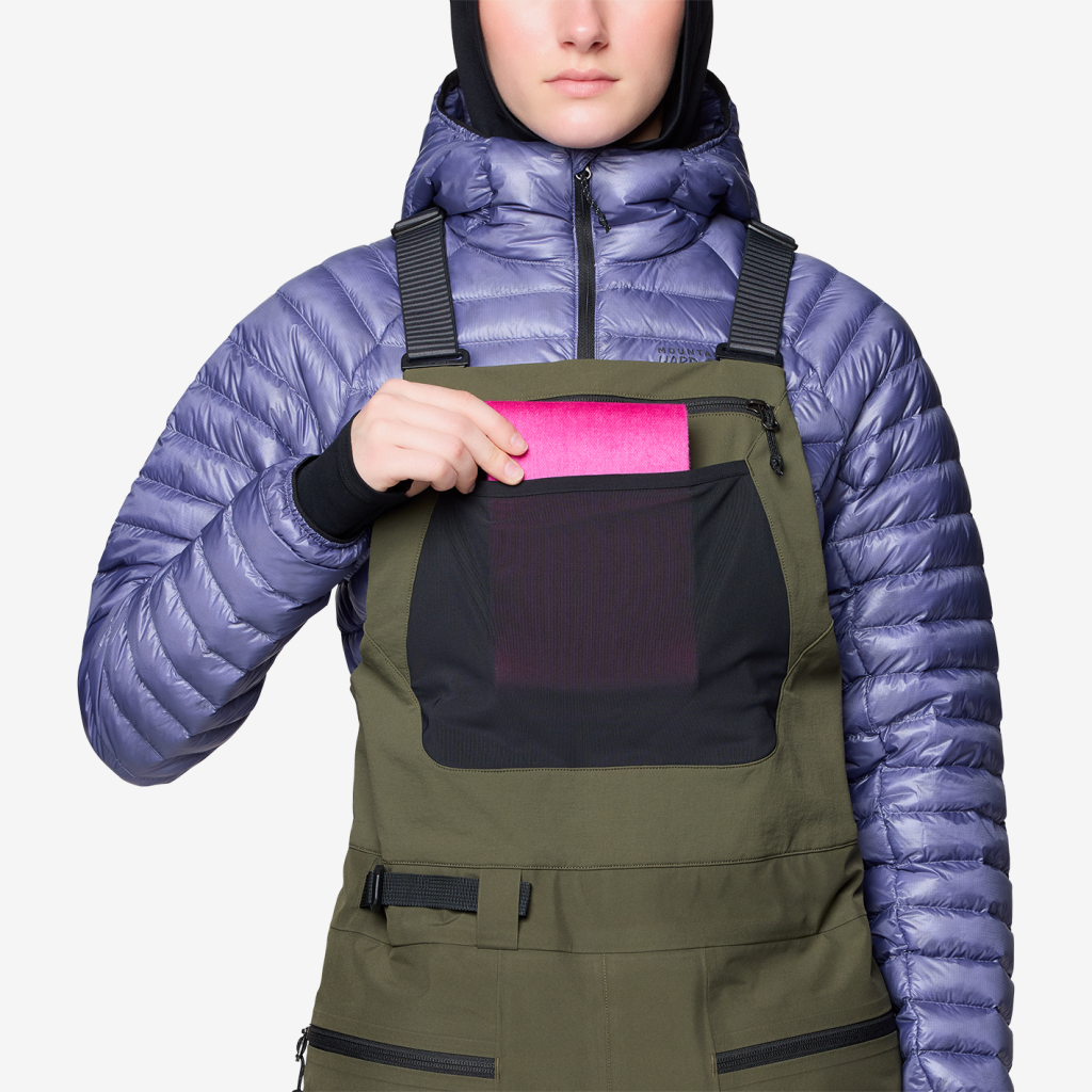Mountain Hardwear W Boundary Ridge™ GORE-TEX Bib in GRÜN