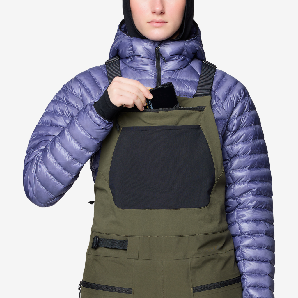 Mountain Hardwear W Boundary Ridge™ GORE-TEX Bib in GRÜN