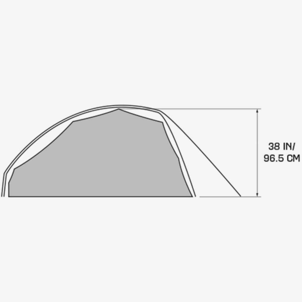 Mountain Hardwear Nimbus™ UL 1 Tent in BLAU