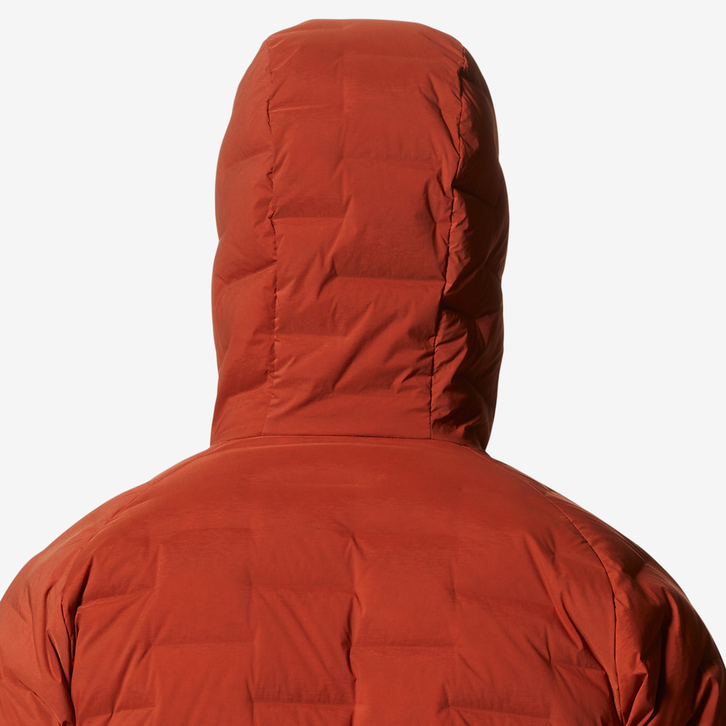 Mountain Hardwear M Stretchdown™ Hoody in ROT