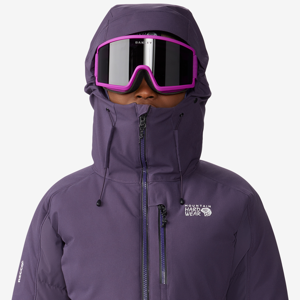 Mountain Hardwear W Powder Down Jacket in VIOLETT
