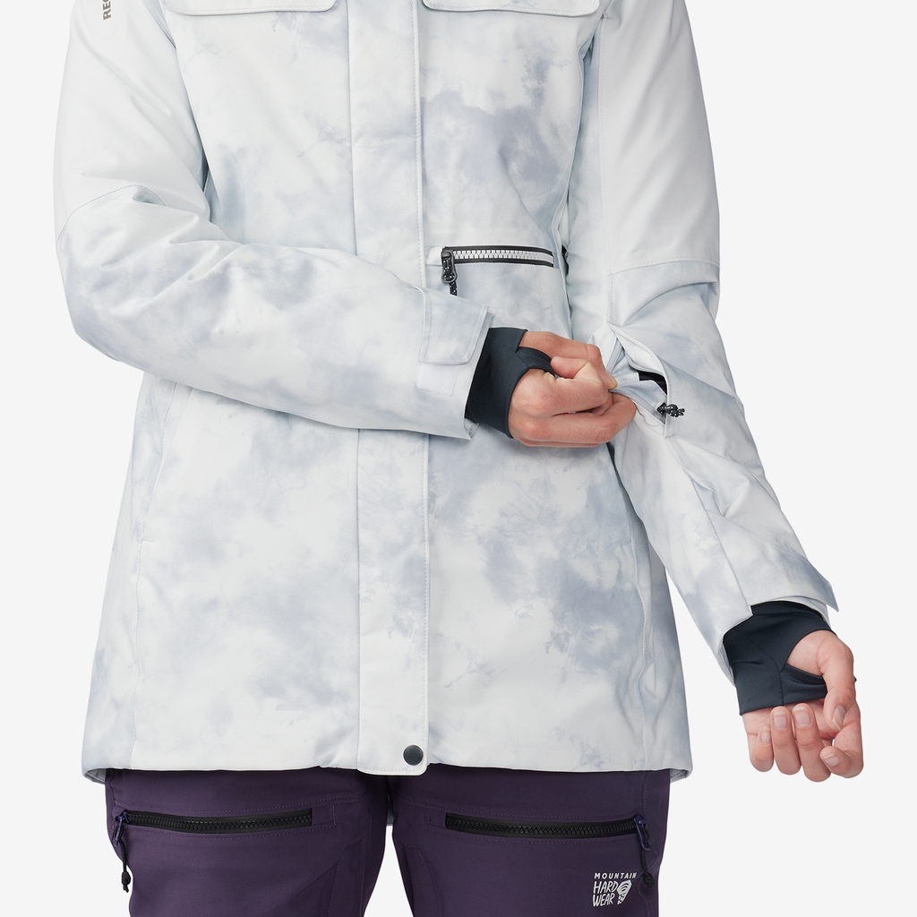 Mountain Hardwear W Powder Maven™ Parka in WEISS