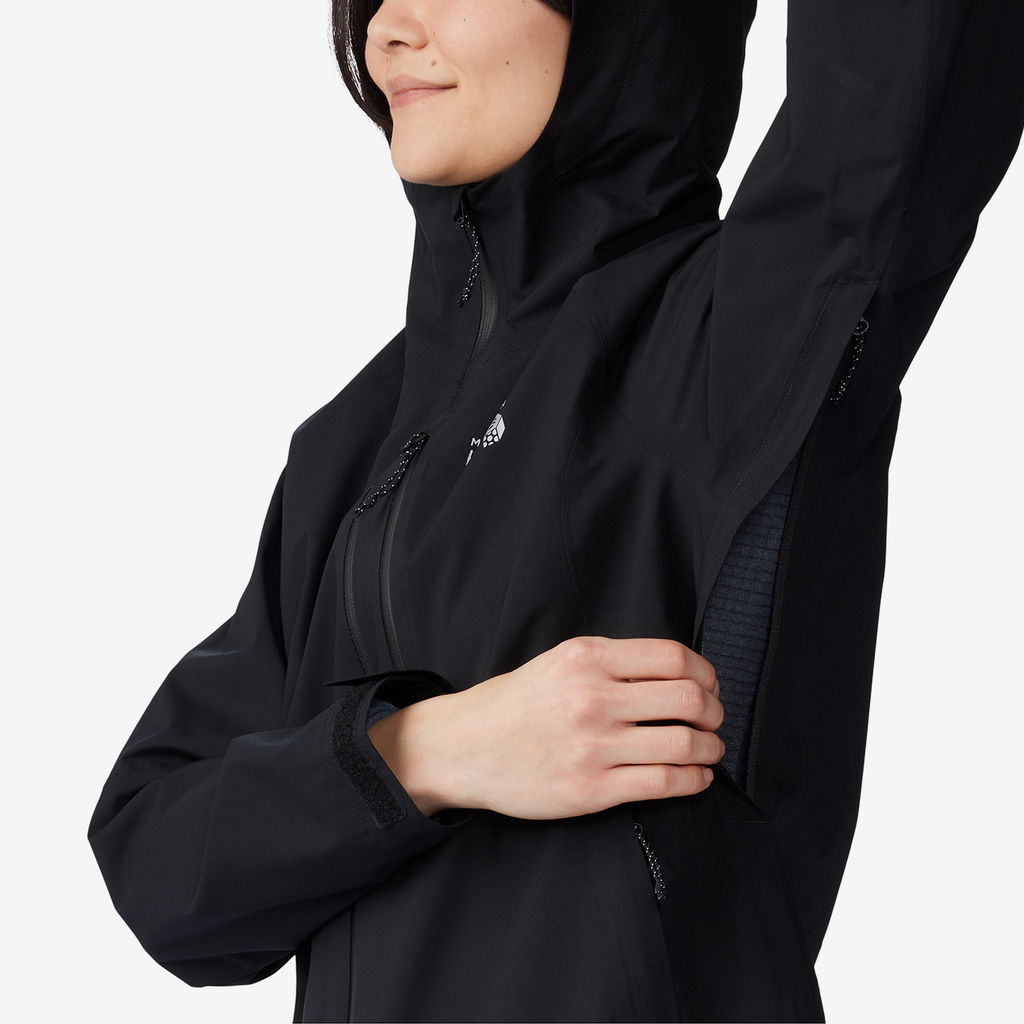 Mountain Hardwear W Stretch Ozonic™ Jacket in SCHWARZ