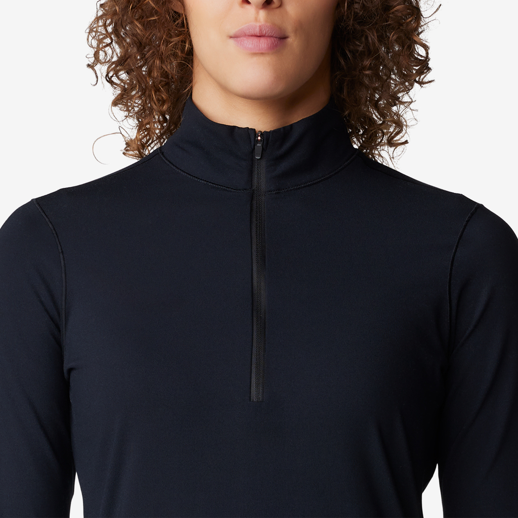 Mountain Hardwear W Butter™ Half Zip in SCHWARZ