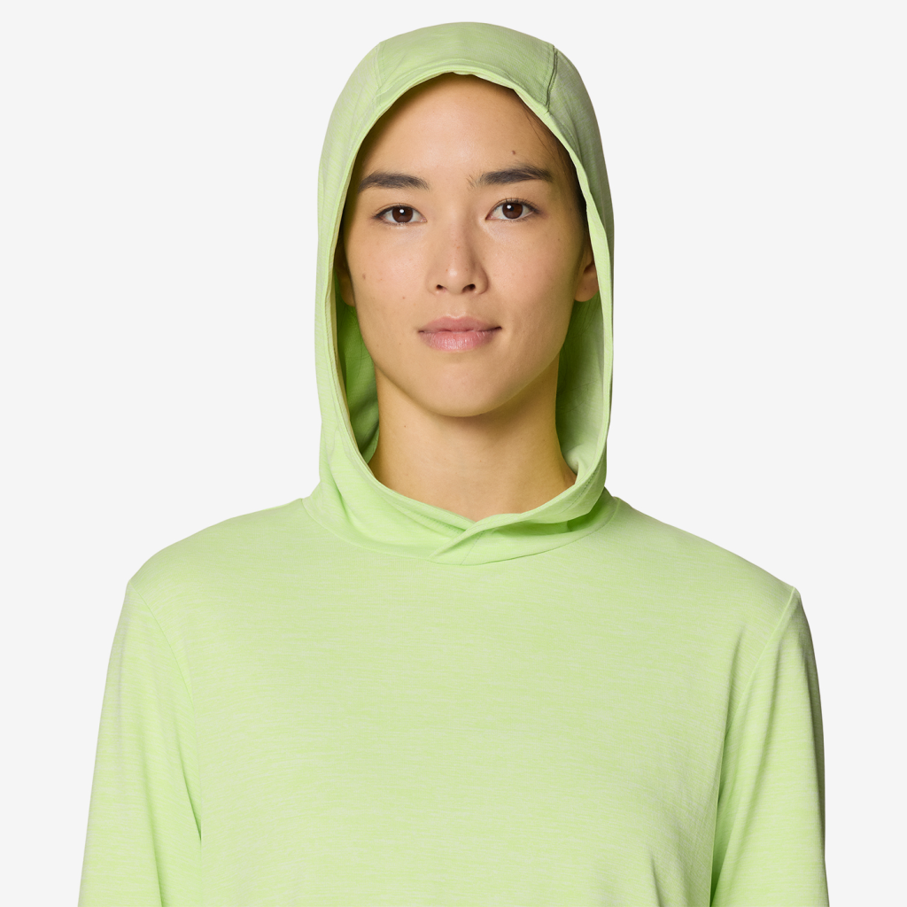 Mountain Hardwear W Sunblocker Long Sleeve Hoody in GELB