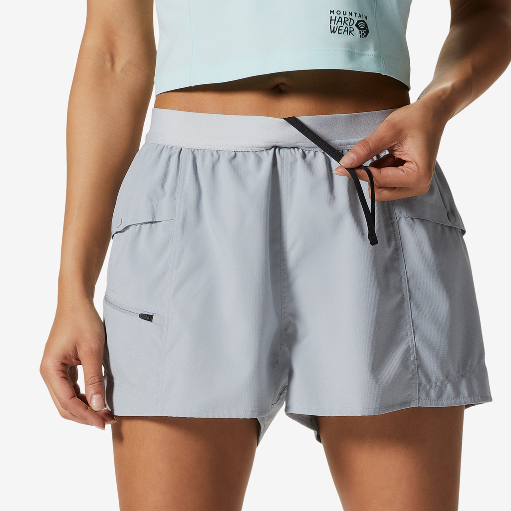 Mountain Hardwear W Trail Sender Short für Damen in GRAU