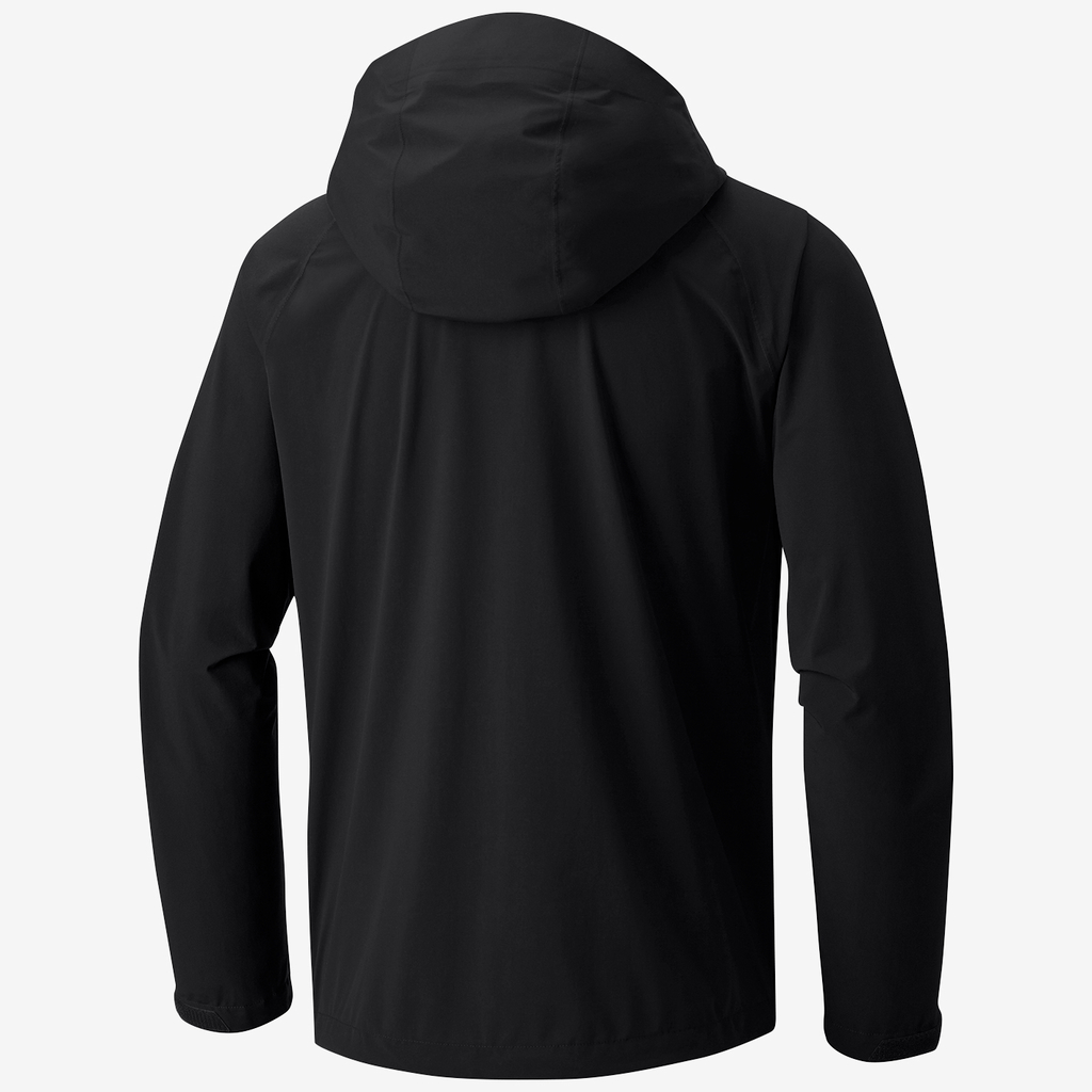 Mountain Hardwear M Stretch Ozonic Regenjacke für Herren in SCHWARZ